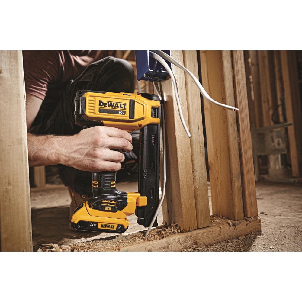Electrical shop wire stapler