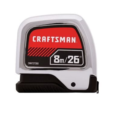 CRAFTSMAN 8m/26 Ft. Chromelock Tape Measure
