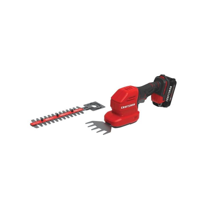 CRAFTSMAN V20* 2-in-1 Cordless 8 Inch Hedge Trimmer 1.5Ah Kit, large image number 7