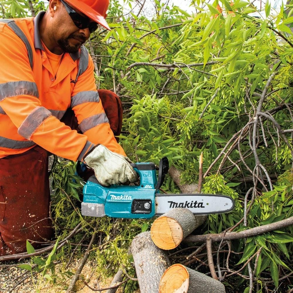 Makita 18V LXT Lithium-Ion Brushless Cordless 10in Top Handle Chain Saw (Bare Tool), large image number 6