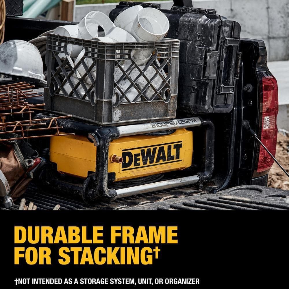 DEWALT 2100 PSI 1.2 GPM Electric Cold Water Pressure Washer with 4 Spray Nozzles, large image number 12