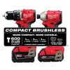 Milwaukee M18 Compact Brushless 2-Tool Combo Kit, small image number 3