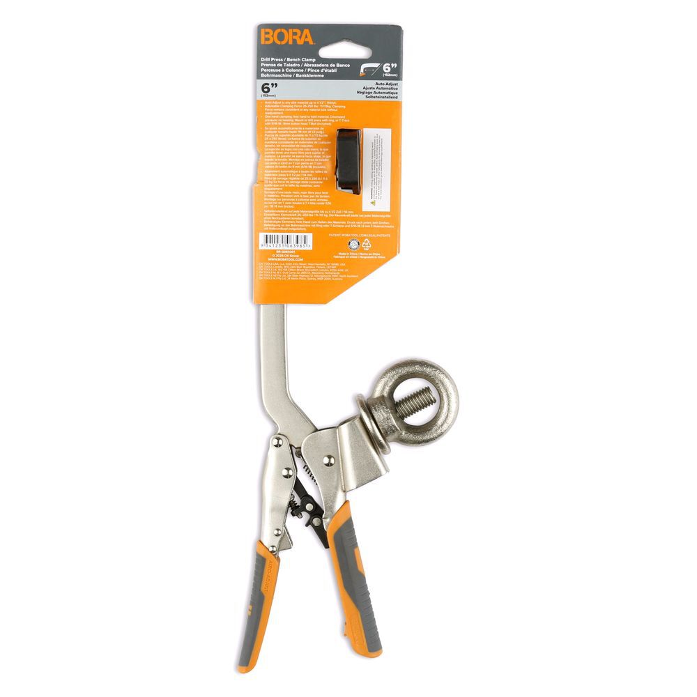 Bora Portamate Auto Adjust 6 Inch Drill Press and Bench Clamp, large image number 3