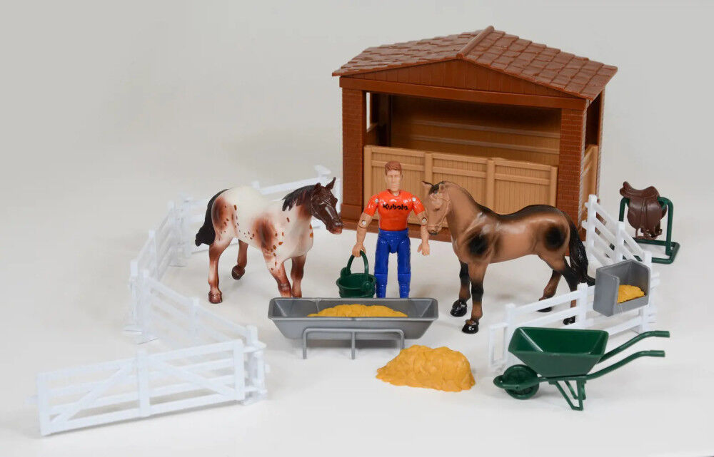 Kubota RTV-X1120D 1:18 Scale Miniature Toy Vehicle Playset with Horses, large image number 2
