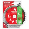 Diablo Tools 5 Inch Segmented Rim Diamond Tuck Point Disc for Masonry, small image number 2