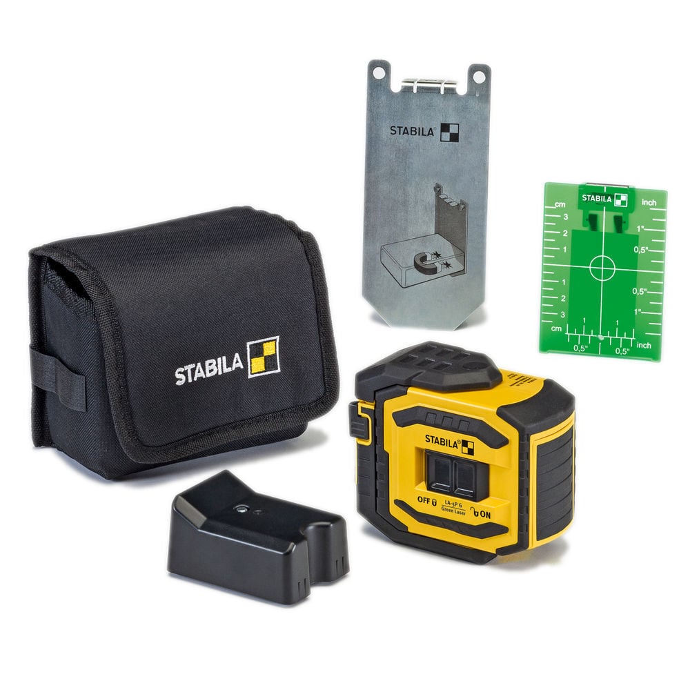 Stabila LA-5P Green 5 Point Laser Level Tool Set, large image number 2