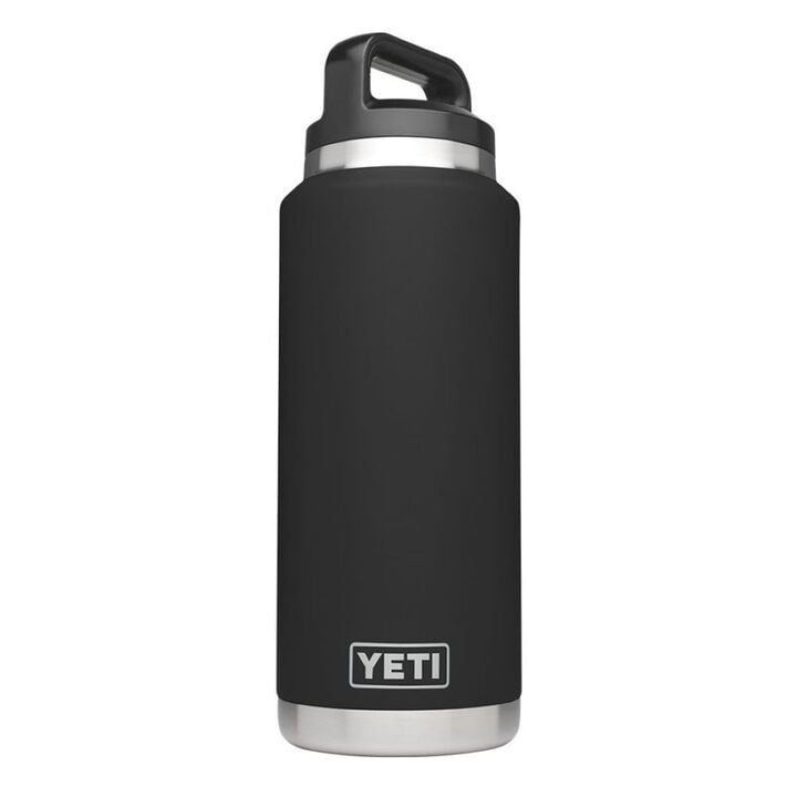 YETI 36oz Rambler Water Bottle with Chug Cap Black