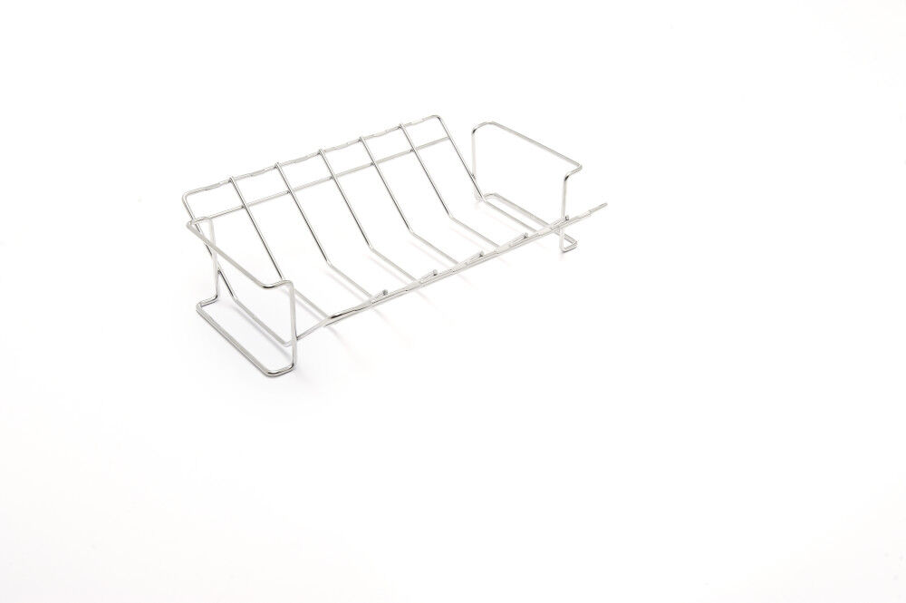 Broil King Stainless Steel Reversible Rib/Skewer Rack – 64233