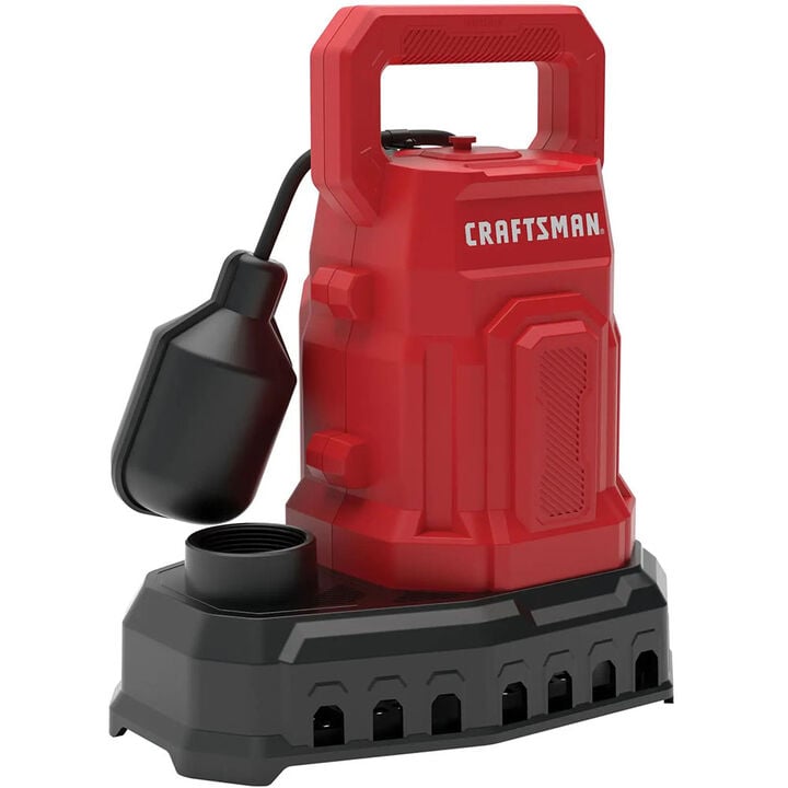 CRAFTSMAN 1/3 HP Sump Pump with Tether Switch