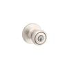 Kwikset Tylo Door Knob SmartKey Satin Chrome Keyed Entry Round, small image number 1