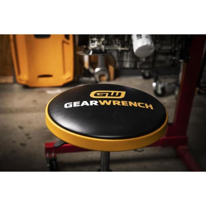 GEARWRENCH Adjustable Height Swivel Shop Stool 26 Inch to 31 Inch, large image number 2