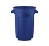Suncast Plastic Utility Trash Can - 44 Gallon Blue, small