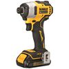 DEWALT 20V MAX Compact Brushless Impact Driver Kit & Rapid Load Accessory Set With Toughcase+ Bundle, small image number 4