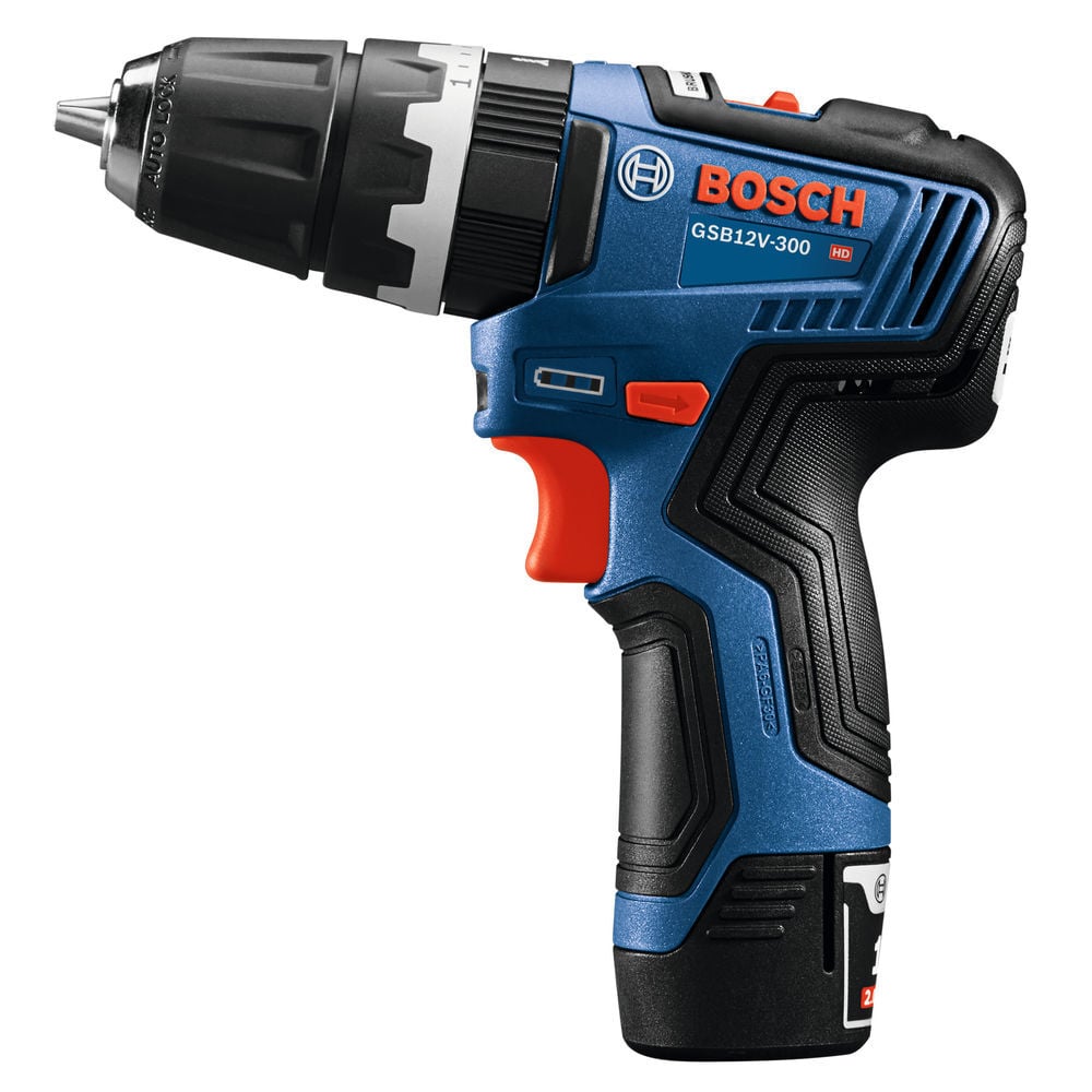Bosch 12V Max 3/8 Inch Hammer Drill Driver Kit Reconditioned, large image number 3