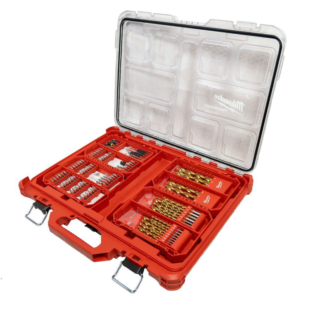 Milwaukee Packout Titanium Drill and Drive Set 109pc 48-22