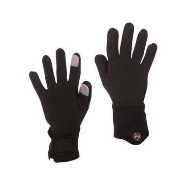 Mobile Warming Heated Gloves Liner Unisex 7.4 Volt Black XL
