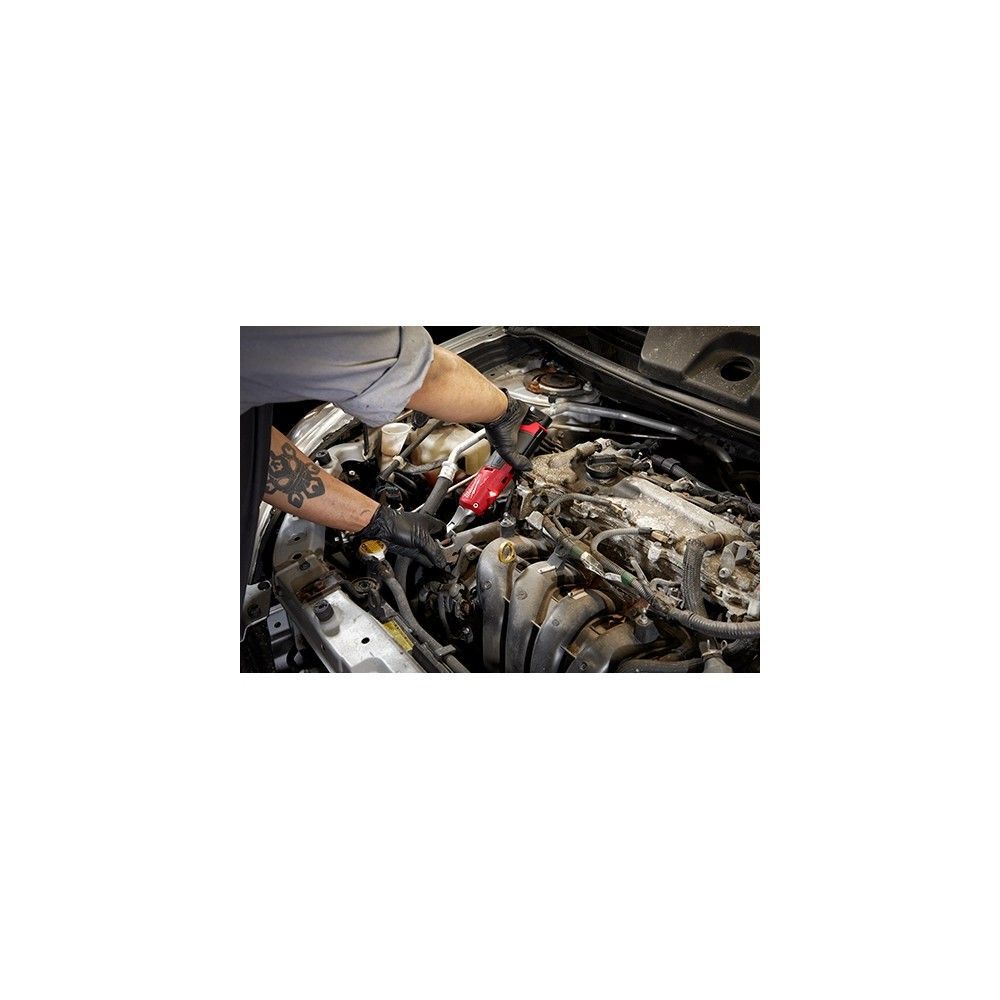 Milwaukee M12 Fuel 1/4 Inch Ratchet, M18 Rover Dual Power Flood Light (Bare Tool) Bundle, large image number 11