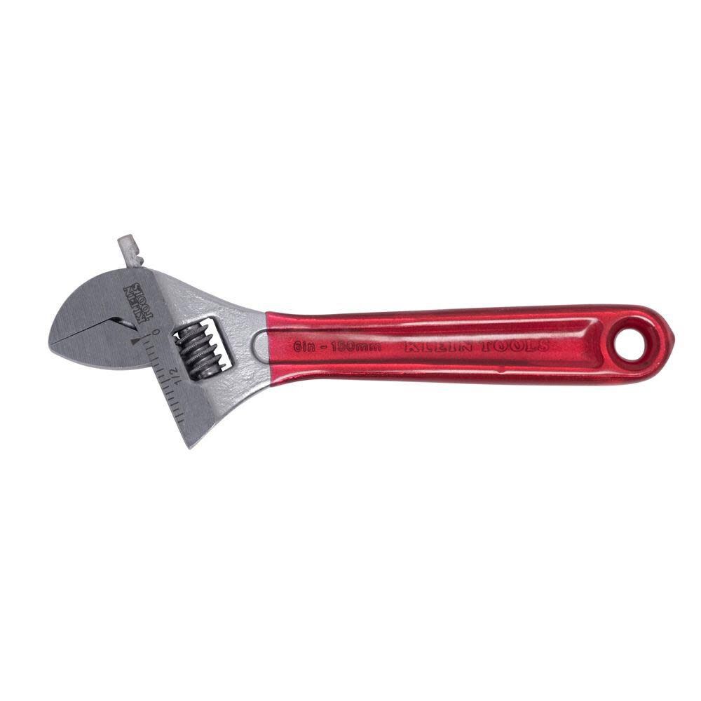 Klein Tools 6 Inch Precision Adjustable Wrench, large image number 6