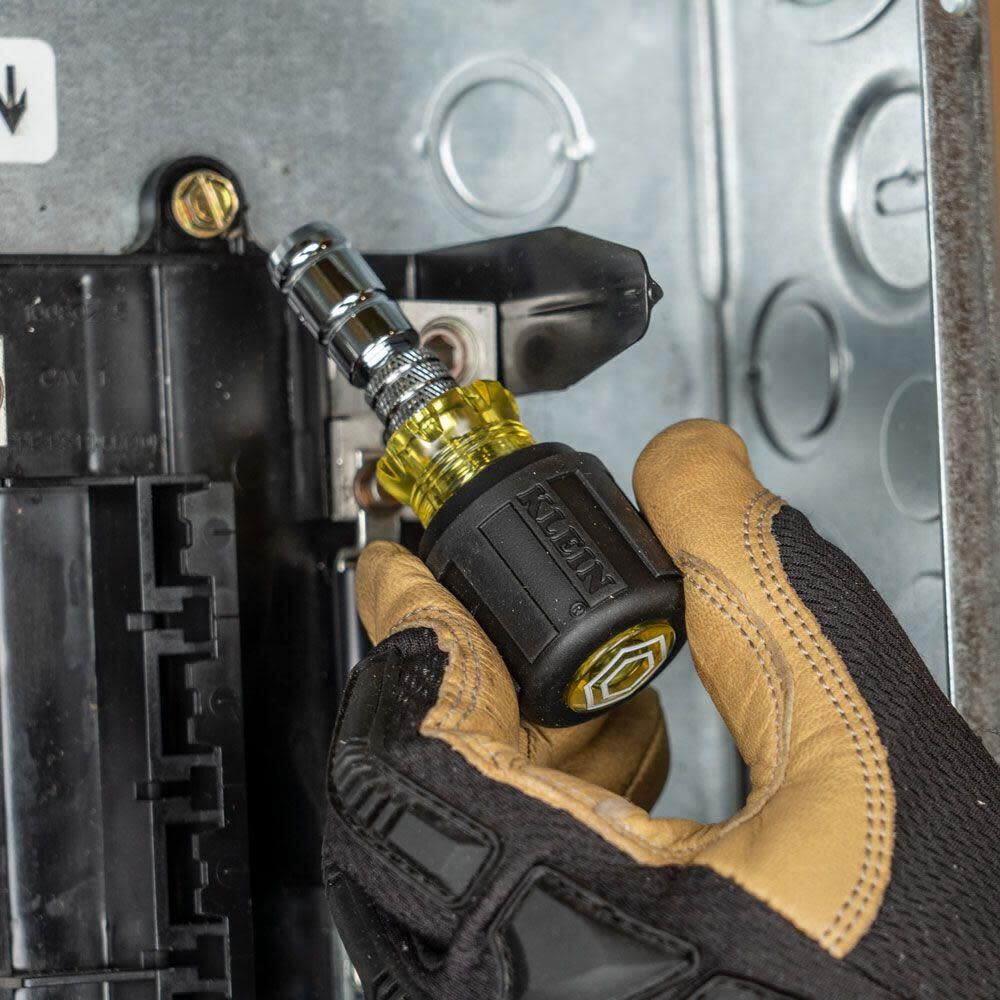 Klein Tools 2-in-1 Nut Driver 3in Slide Driver, large image number 2