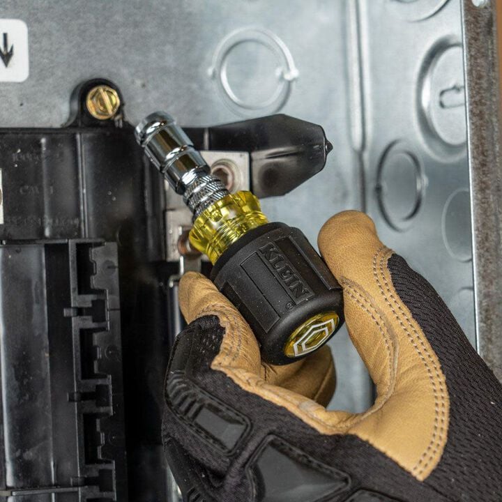 Klein Tools 2-in-1 Nut Driver 3in Slide Driver, large image number 1