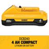 DEWALT 20V MAX 20V 4Ah Lithium Ion Power Tool Battery Pack with Fuel Indicator, small image number 3
