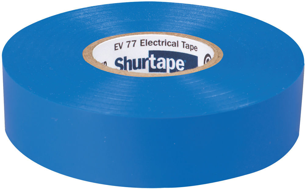 Shurtape EV 77 Electrical Tape Blue 3/4in x 66', large image number 2