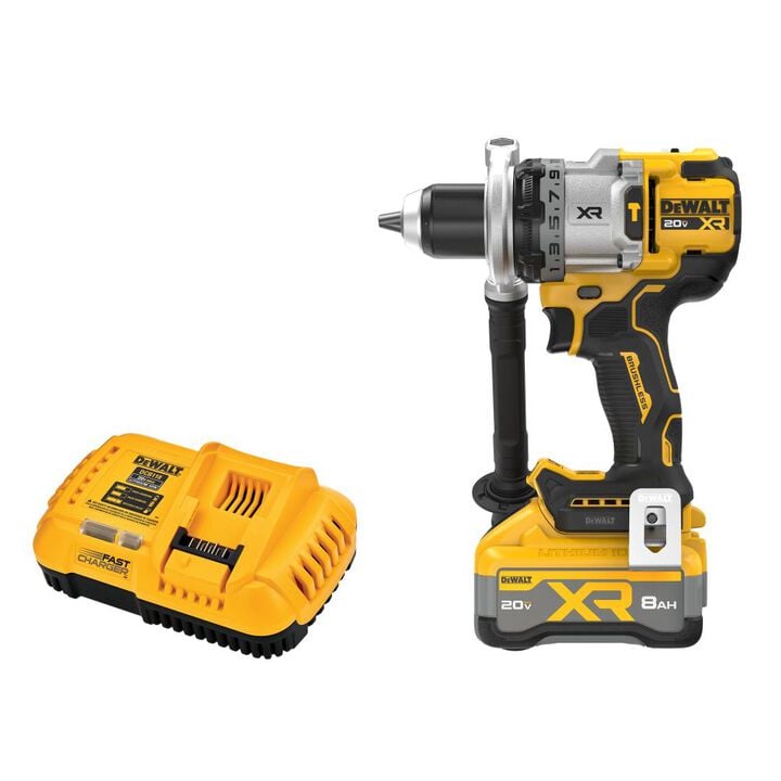 DEWALT 20V MAX XR Brushless Cordless 1/2 Inch Hammer Drill Kit, large image number 1