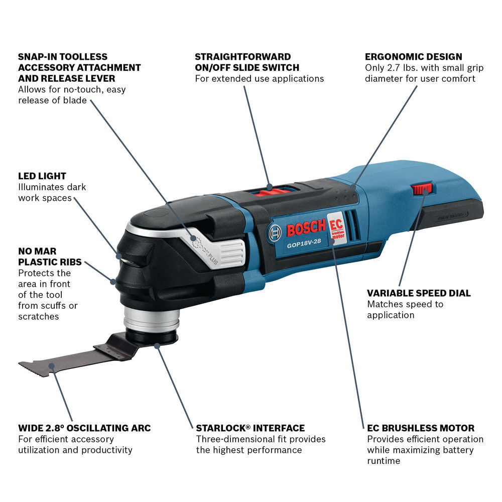 Bosch 18V 7-Tool Combo Kit, Reconditioned, large image number 8