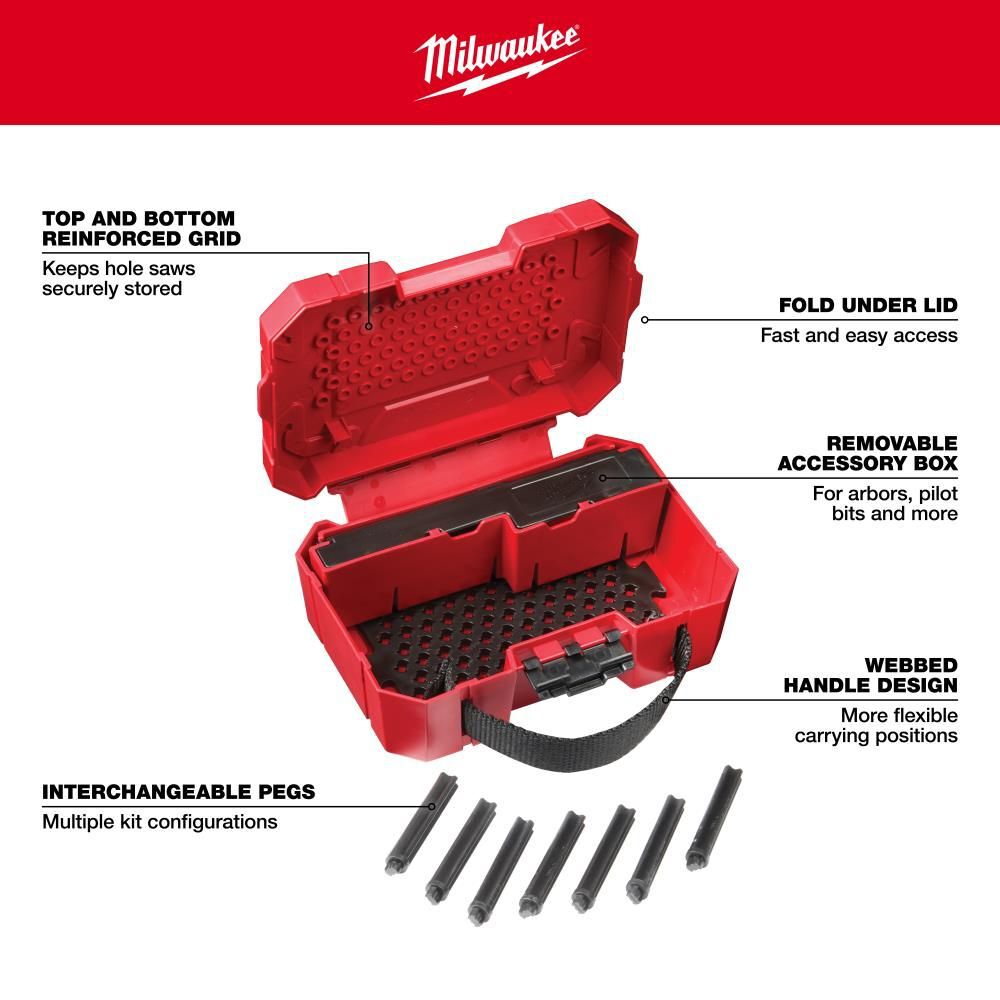 Milwaukee HOLE DOZER Bi-Metal Hole Saw Kit 17pc, large image number 5