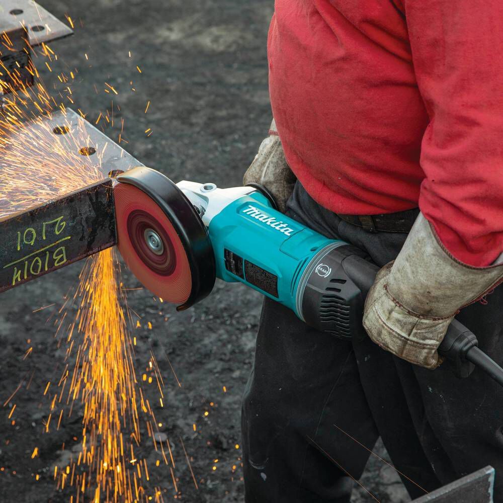 Makita 7in Angle Grinder with AFT and Brake, large image number 2