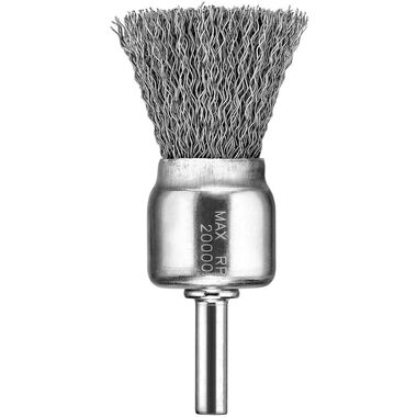 DEWALT 1 In. Crimped End Brush