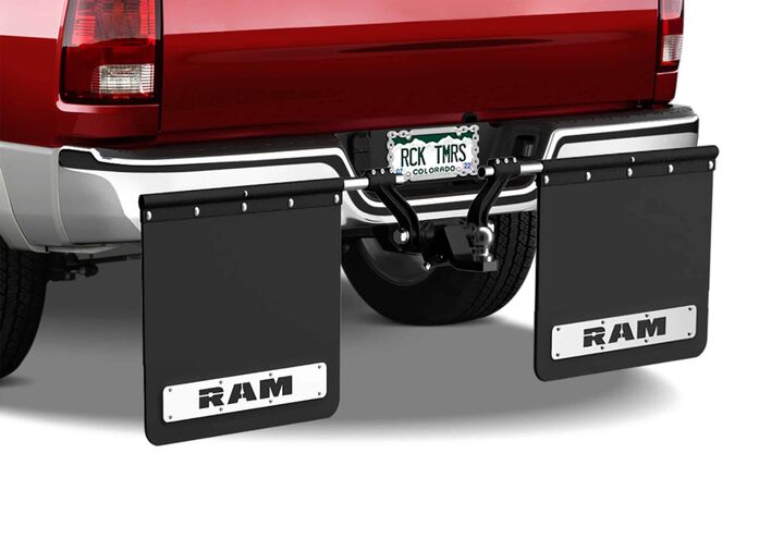 Rock Tamers RAM Stainless Steel Trim Plates 1 Pair, large image number 1