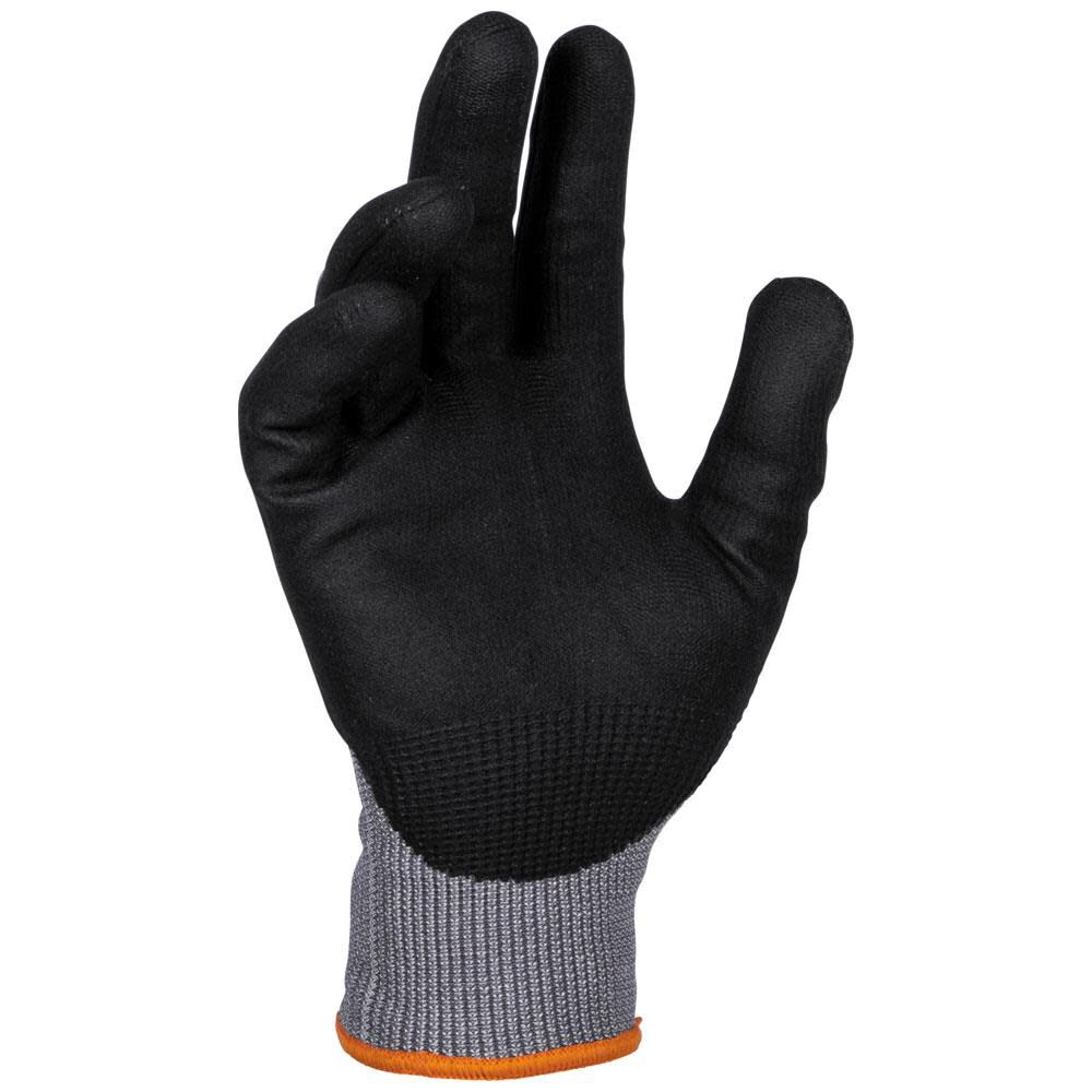 Klein Tools A2Cut Knit Dipped Gloves, XL, 2pk, large image number 12
