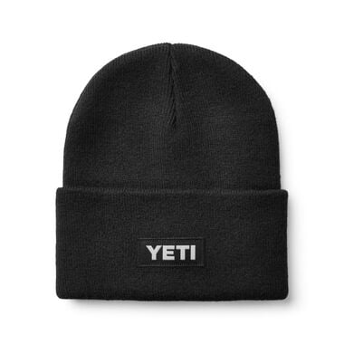 Yeti Logo Black Acrylic Beanie