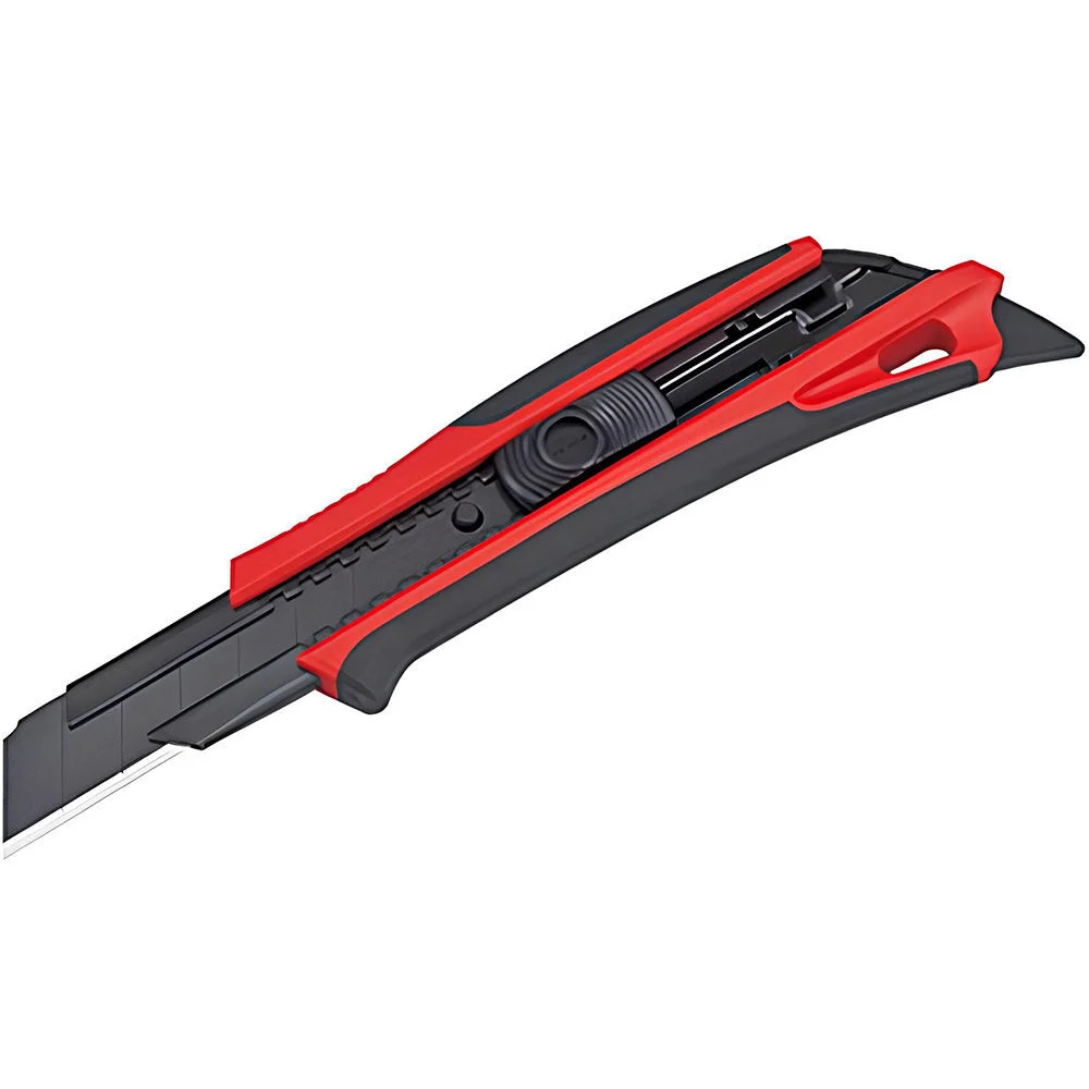 Tajima 0.7 mm x 25 mm Razor Black Auto Lock Blade Utility Knife - DFC670N-R1