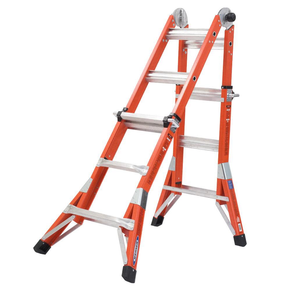 Werner 13' Fiberglass Multi-Ladder 300lb rated, large image number 7