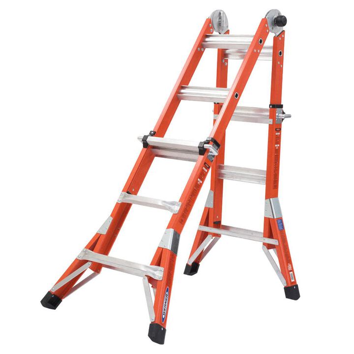 Werner 13' Fiberglass Multi-Ladder 300lb rated, large image number 6