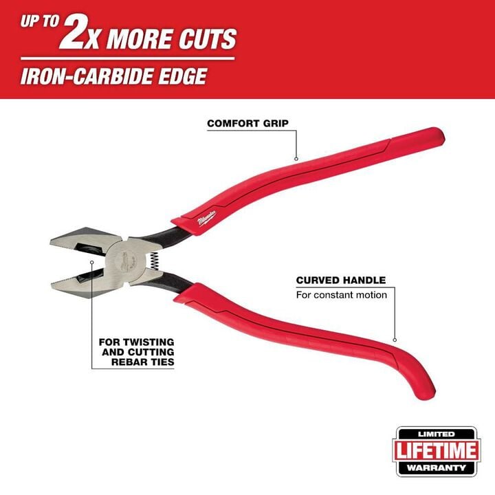 Milwaukee Ironworker's Pliers, large image number 1