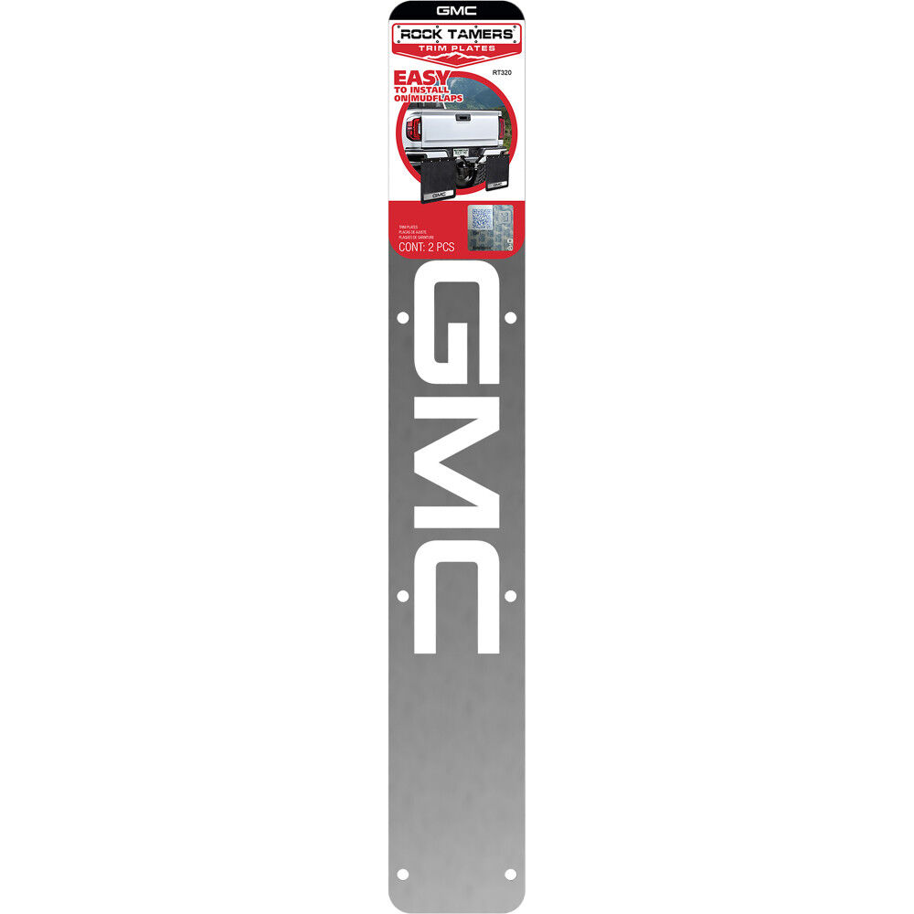 Rock Tamers GMC Stainless Steel Trim Plates 1 Pair, large image number 4