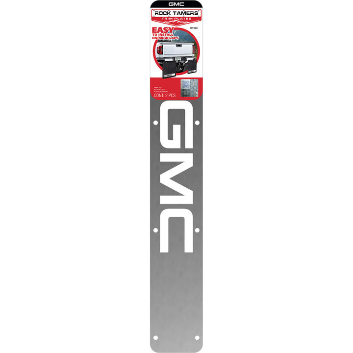 Rock Tamers GMC Stainless Steel Trim Plates 1 Pair, large image number 3