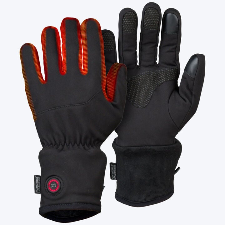 Mobile Warming Heated Mid-Weight Glove Black, large image number 1