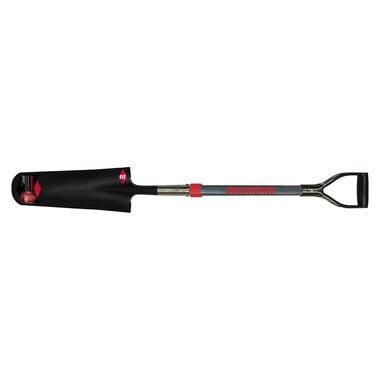 Razorback 16in Drain Spade with 30in Fiberglass Handle and Cushion D-Grip, large image number 0