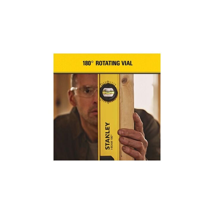 Stanley 24 Inch 180 Degree I-Beam Level, large image number 2
