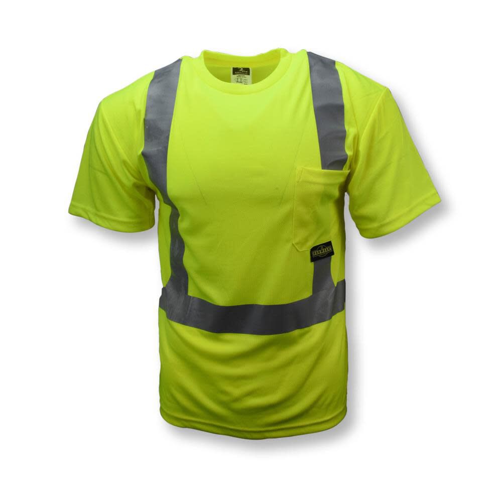 Radians High Visibility Safety T-Shirt with Max-Dri Green, large image number 7