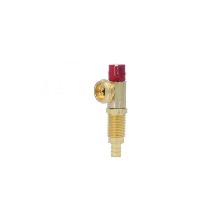Sharkbite 1/2in Barb T Brass Washing Machine Valve, large image number 1