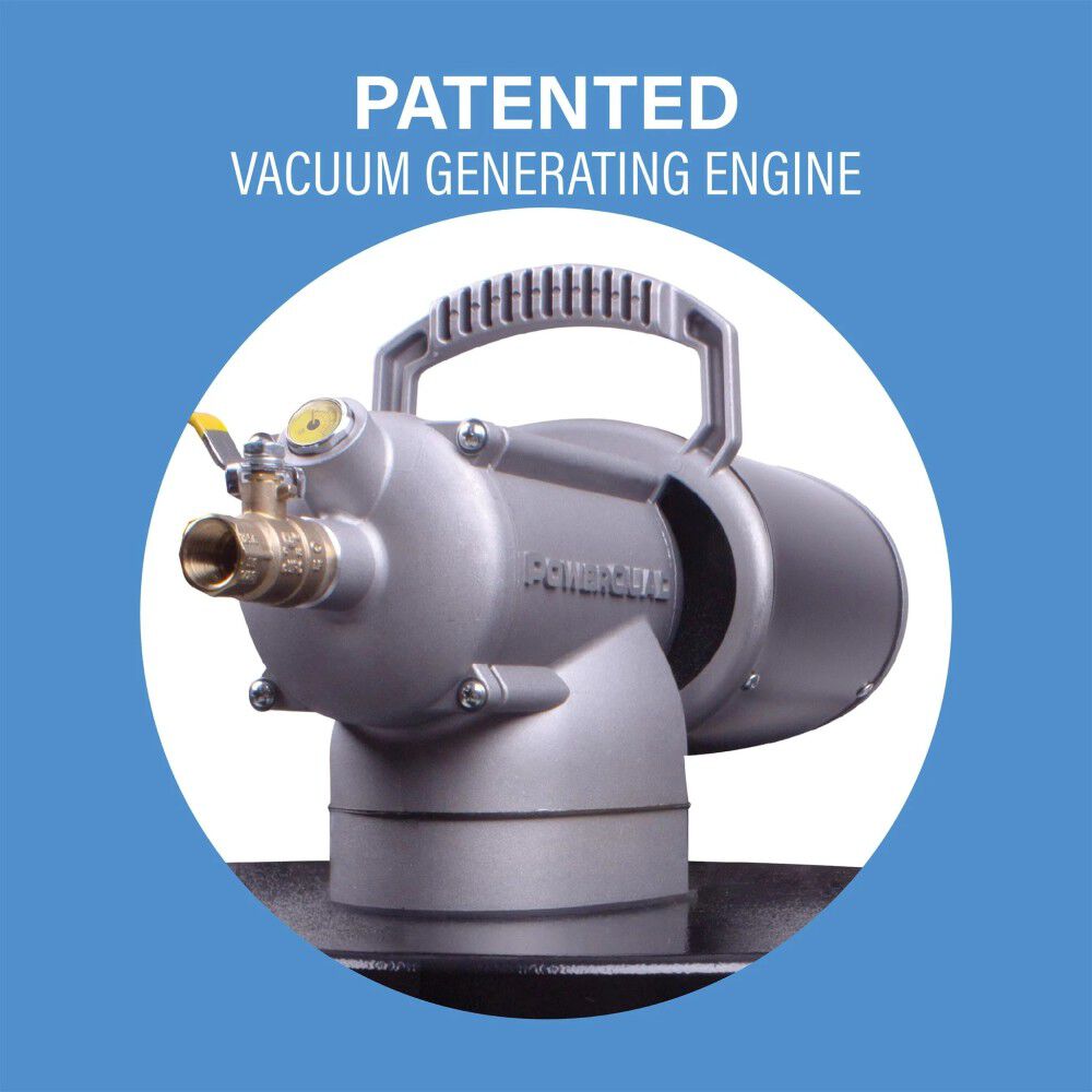 Guardair PowerQUAD 5 Gallon Pneumatic Vacuum Kit with 1-1/4 Inch Inlet, large image number 3