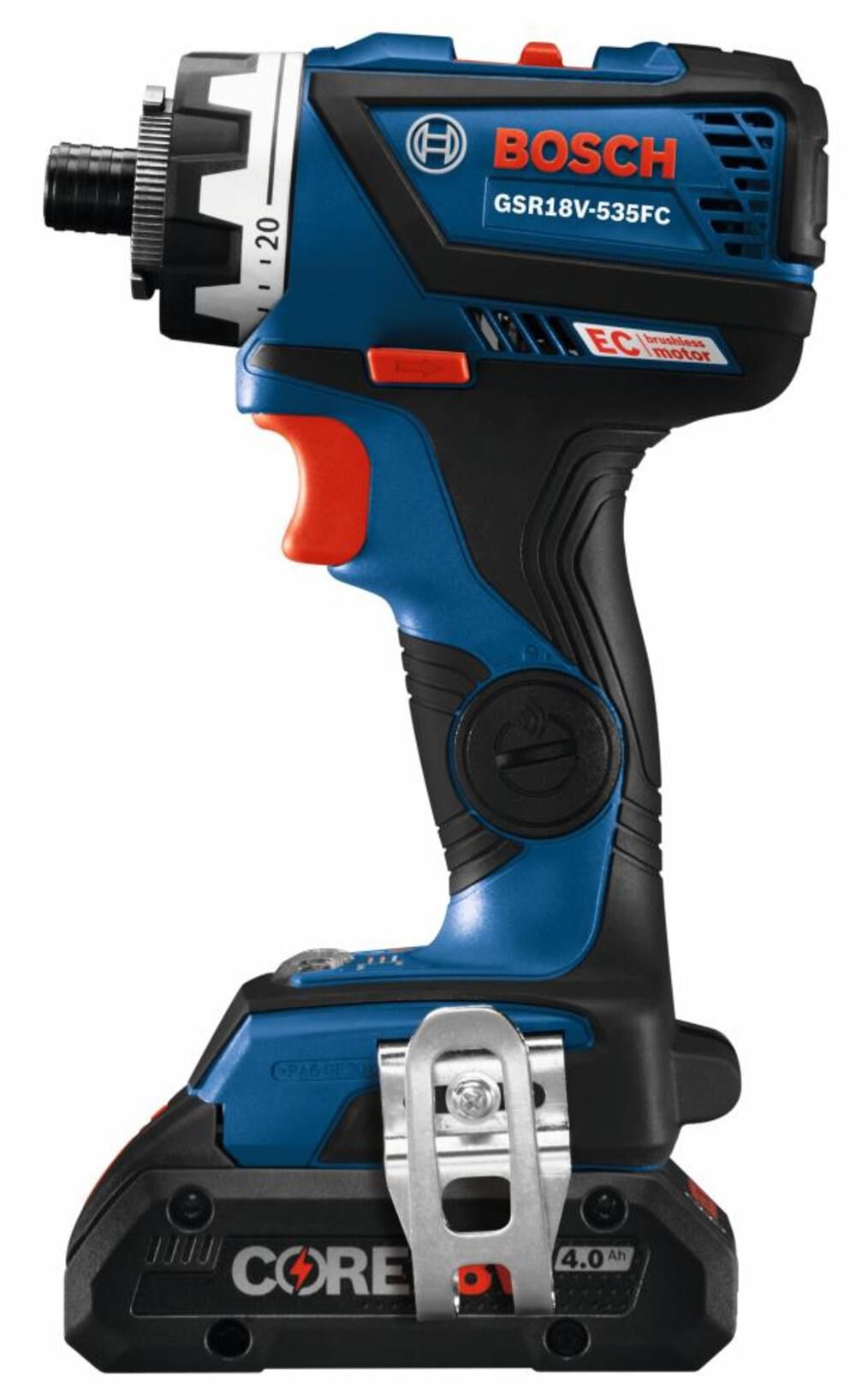 高評価 BOSCH GSB18V535CB15 18V EC Brushless ConnectedReady Compact Tough