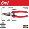 Milwaukee Electricians Combination Wire Pliers, small image number 2