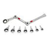 Allied International EXO-FIT 9-Piece SAE Extreme Access Ratcheting Wrench Set, small image number 1