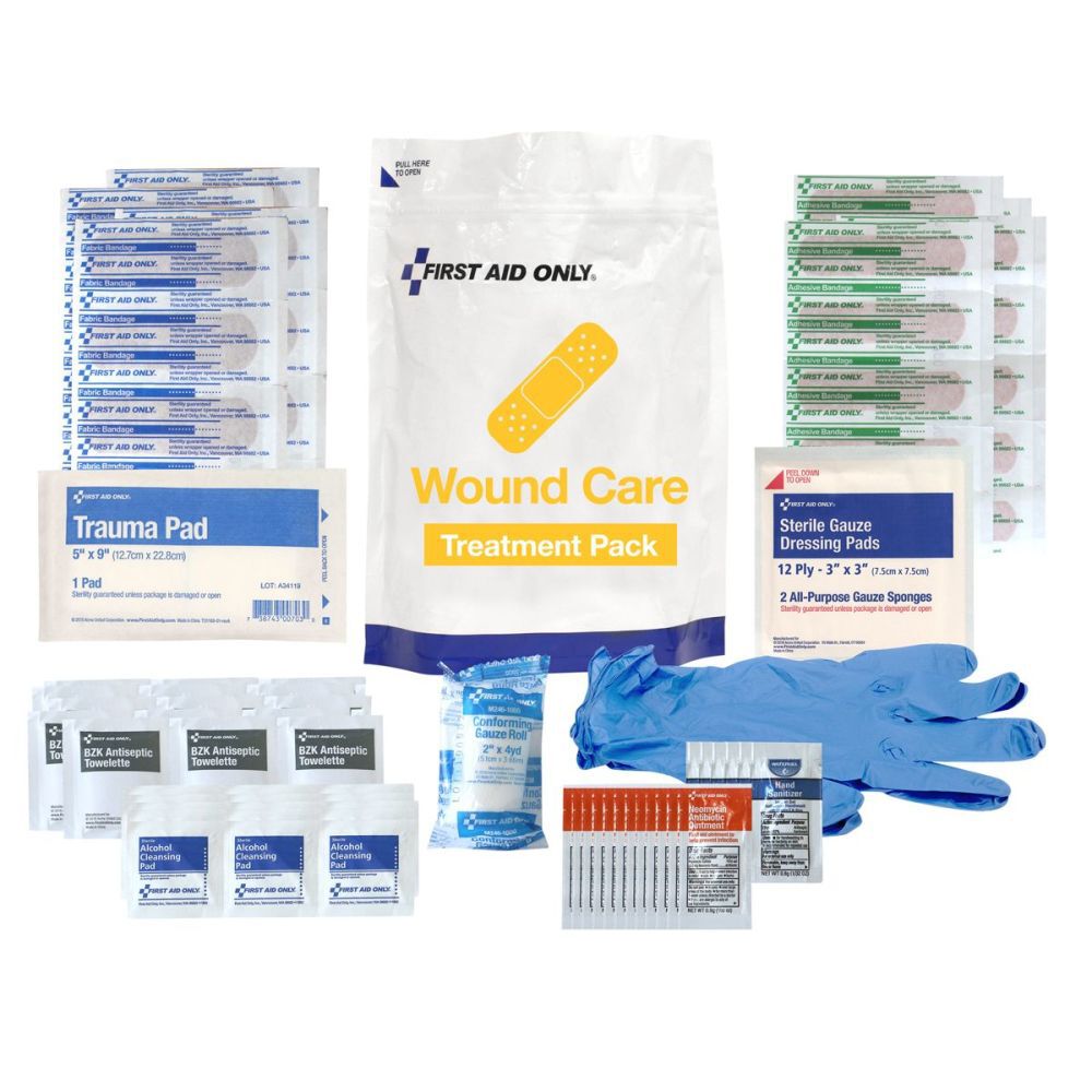 First Aid Only Wound Care Treatment Pack Kit, large image number 2